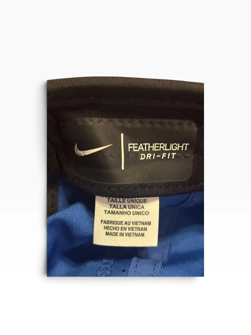 NIKE  Dri-Fit Feather Light Hat Cap Royal 679421-480 Unisex Running Golf Tennis